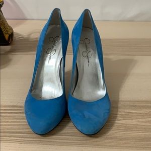 Jessica Simpson Electric Blue Pumps